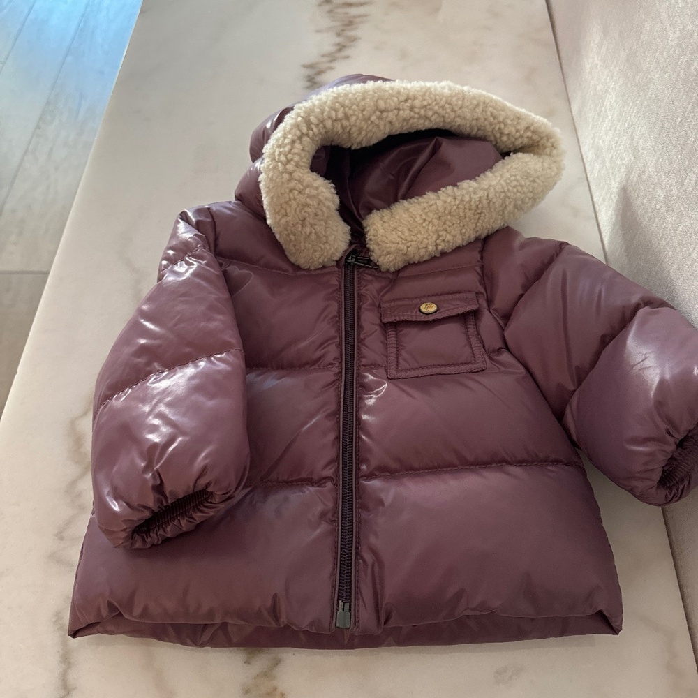 MONCLER  Cute Baby down jacket NWOT 6-9 months